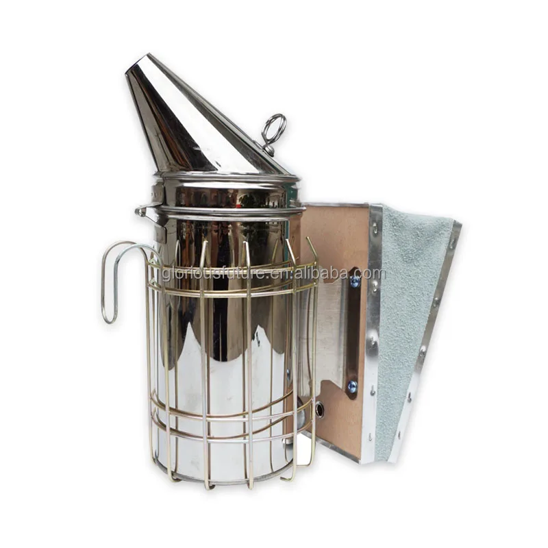 High Quality Stainless Steel Bee Smoker Heat Shield Beekeeping Equipment
