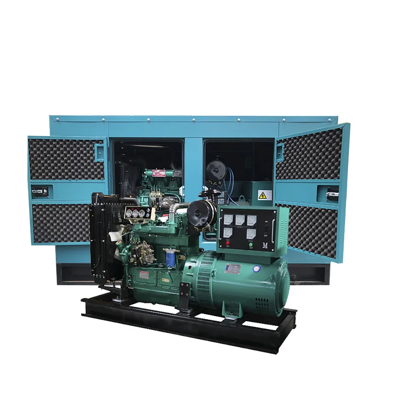 Бесшумный дизельный генератор 60kva электрический 50kw сделано в Китае