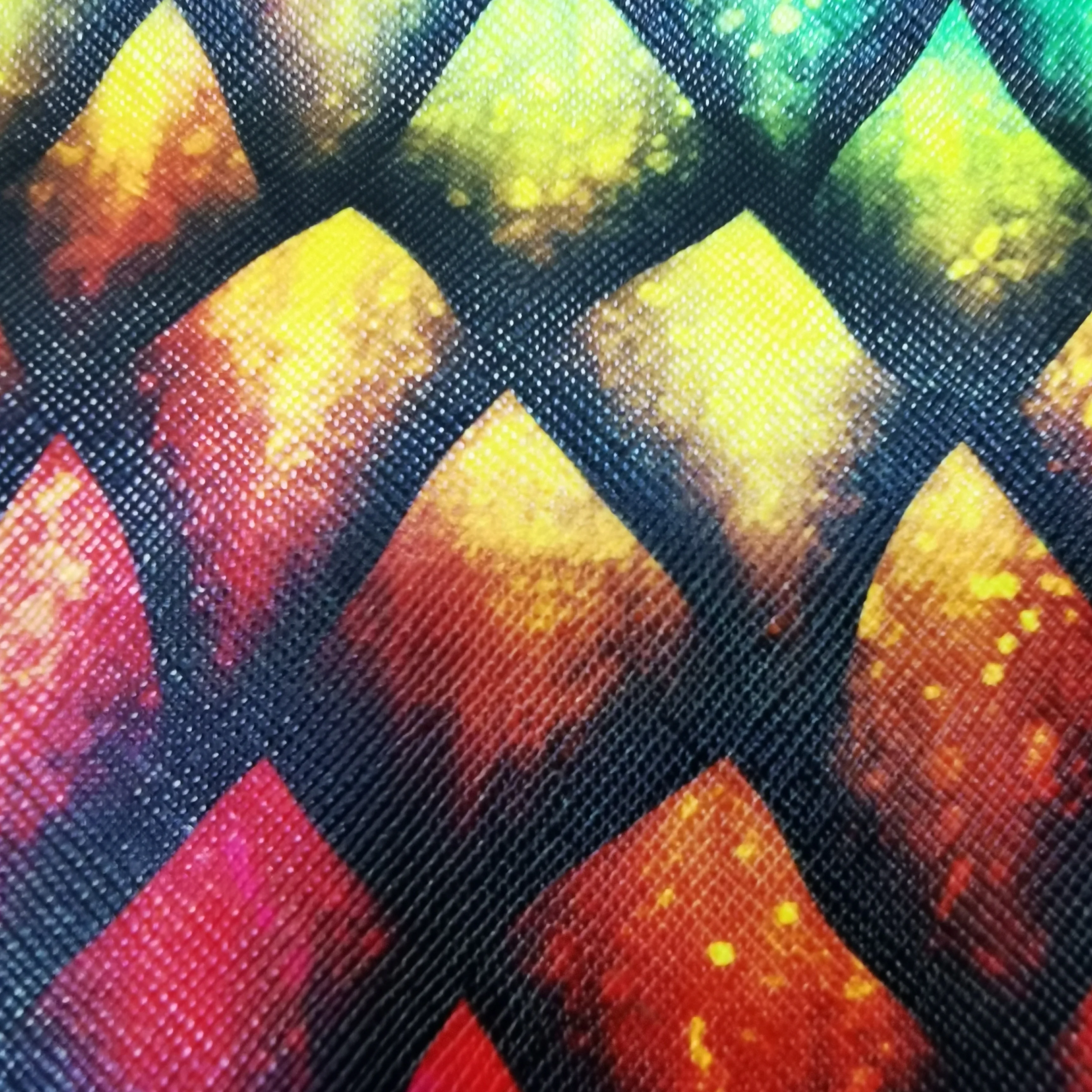 Synthetic Leather Products With PU Fabrics  For Bags and Sofa digital printing