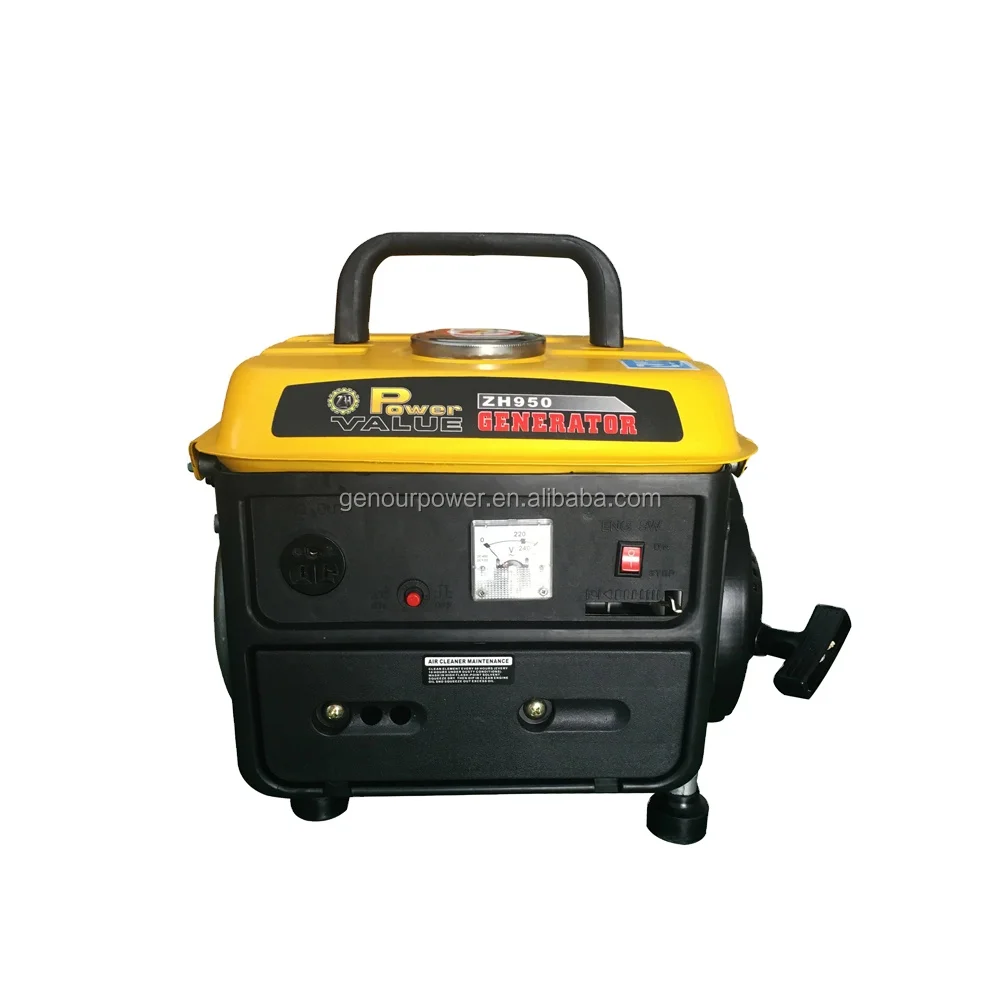 Price of gasoline generator 950 220v, 600watt gasoline power generator set, 950 dc portable gasoline generator 12v (60575155789)