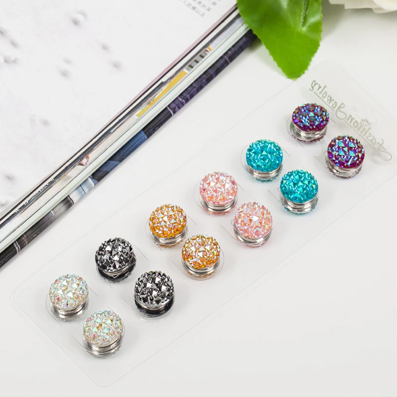 Good Cheap Price Shawl Scarf Accessories Lady Muslim Headscarf Diamond No-snag  Pins Oem Magnetic Hijab Magnet Pin