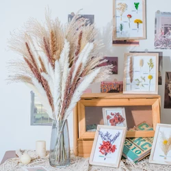 high quality flowers dried flowers and feathers birthday gift for girlfriend valentines day