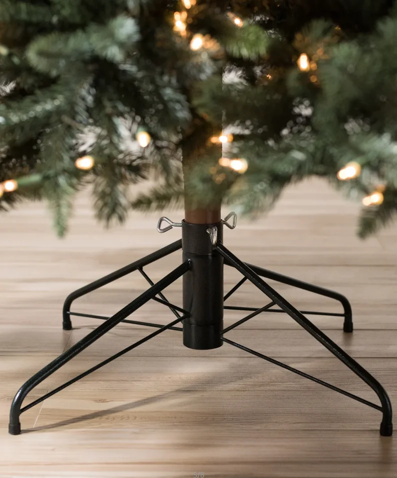 PE Artificial prelit luxury Christmas tree 6ft 7ft 8ft 180cm 210cm 240cm large real look tree