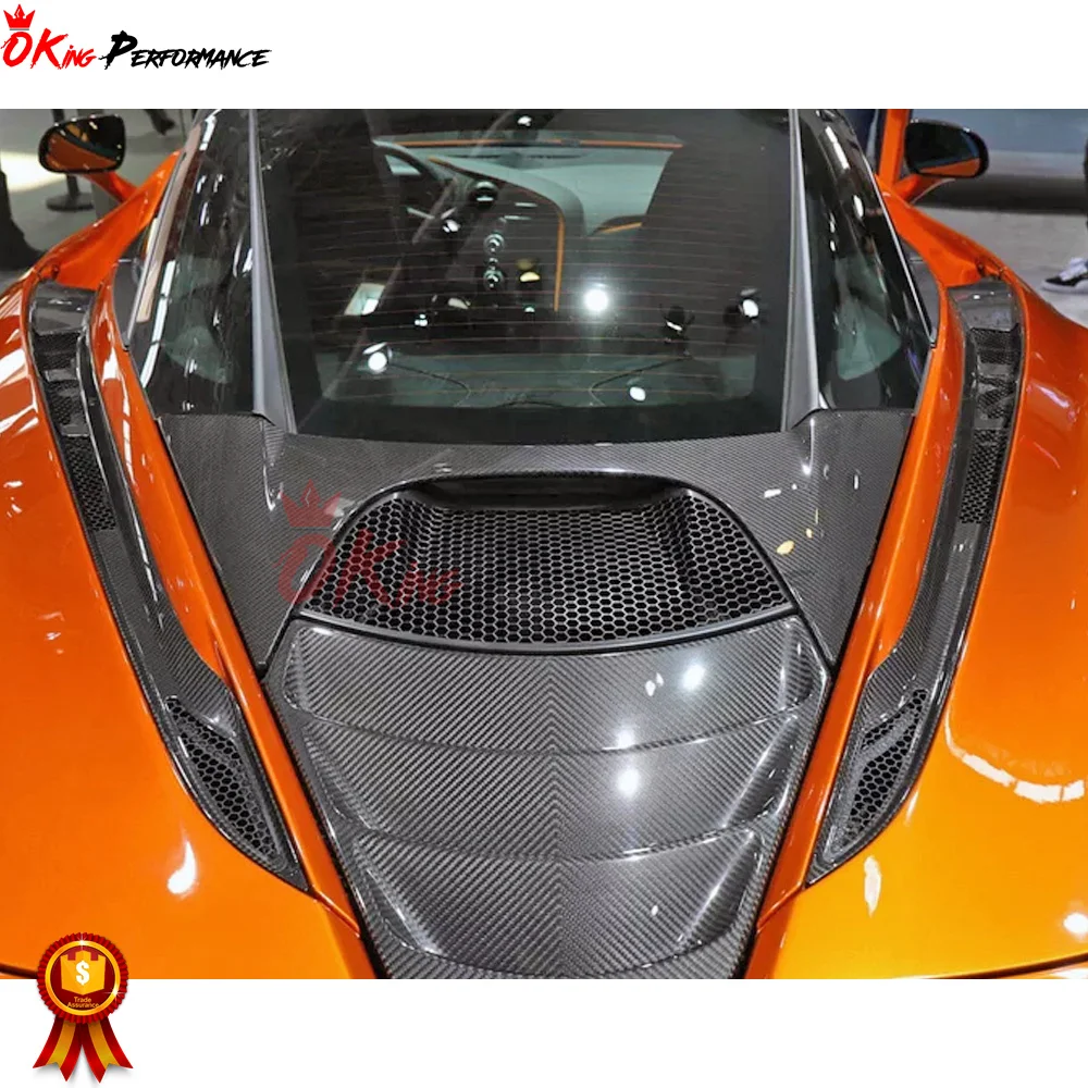 Dry Carbon Fiber Aero Bridge Vent For Mclaren 720S Body Kit