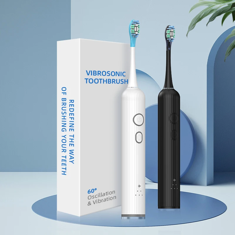 Relish Vibrosonic Toothbrush Wave Smart Rechargeable Electronic Toothbrush Electric Tooth Brush Sonic Electric Toothbrush