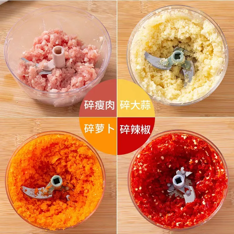 Hot Selling Kitchen Hand Chicken Shredder Food Processor Fruit Vegetable Meat Chopper Grinder Crusher