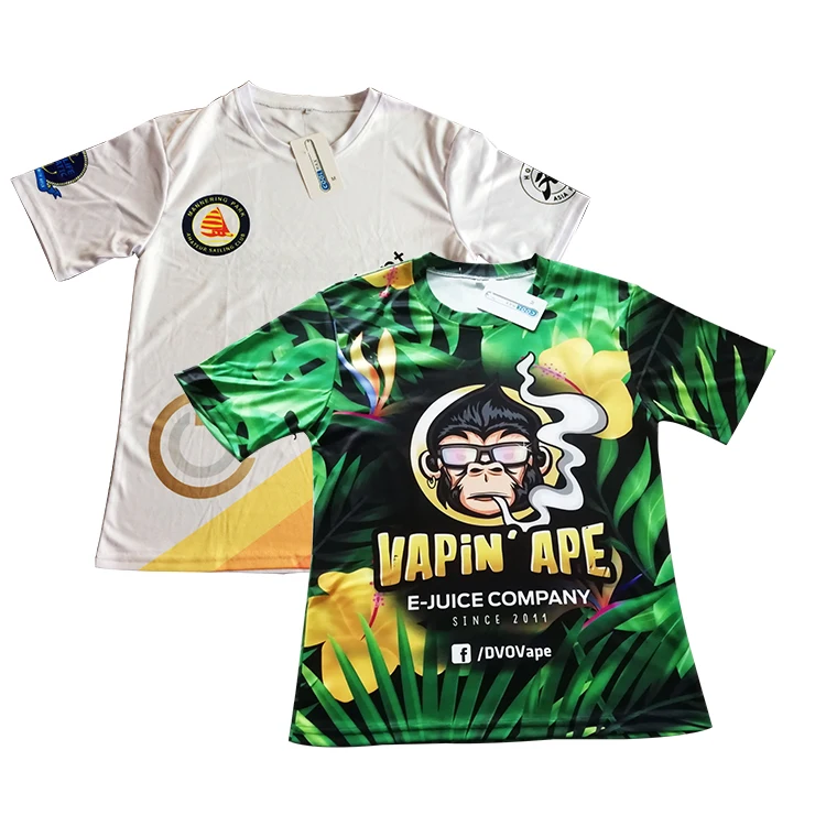 Low MOQ Bulk Custom Adult Kids Spandex T Shirt Women