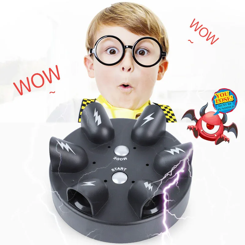 Happy new year tricky finger test shock lie detector toys