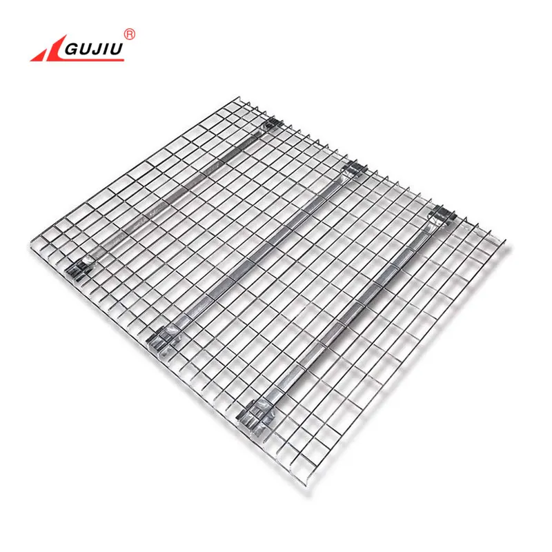 Racking System Iron Pallet U Inverted Suppliers Metal Mesh Square Grid Promotion Wire Decking For Pallet Racks
