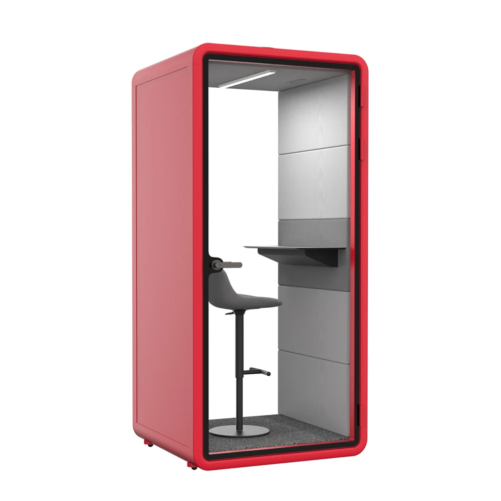 Modern indoor office pod Soundproof telephone booth Mobile conference soundproof office mute pod
