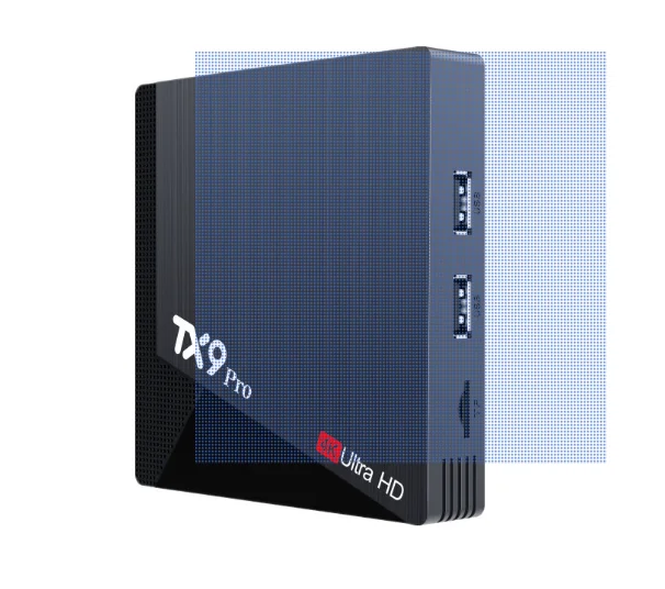 GYS Factory Hot Sales Modern Fashion Design Super Fast Speed 2G 16G H313 Set Top Box Android TV