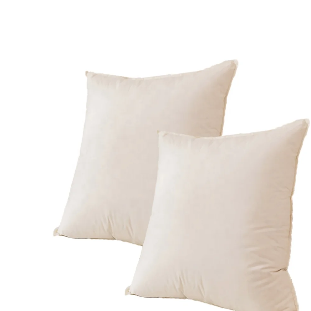 Wholesale Full High Rebound Duck Hair Pieces Throw Pillow Sofa Cushion
