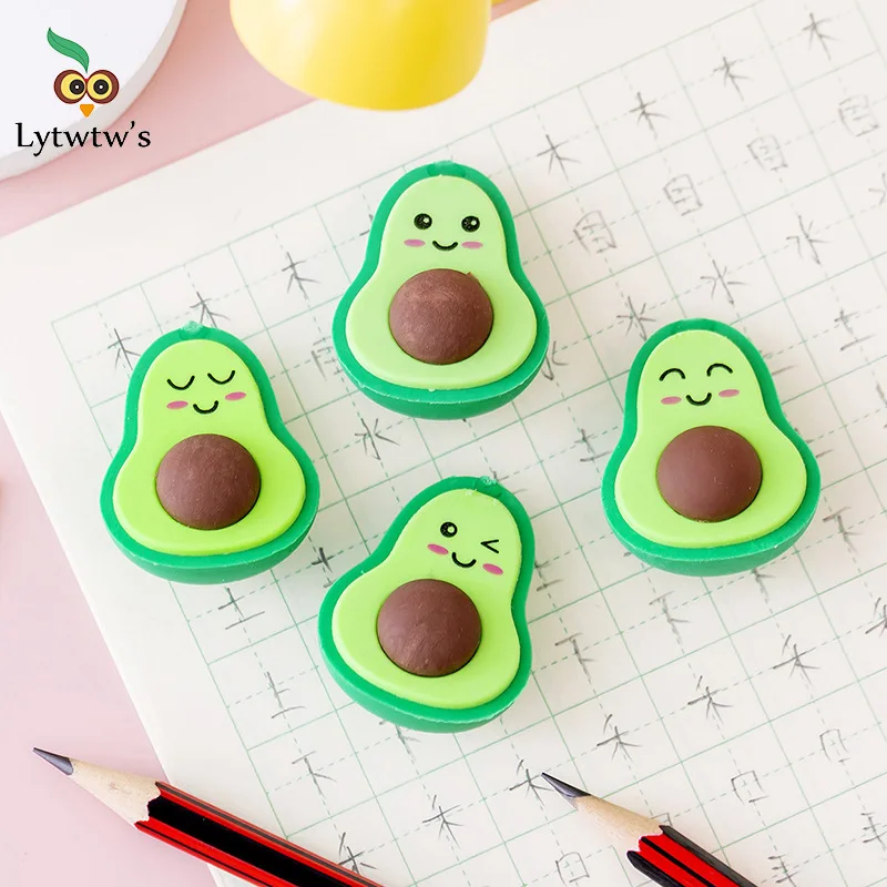 School Office Supplies Children Erasers For Kids Gift Creative Pencil Rubber