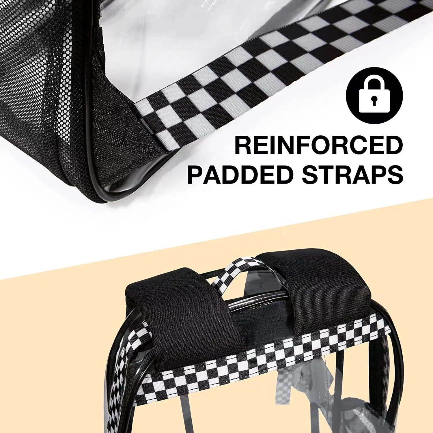 Hot Sale School Outdoor Waterproof Clear Transparent Pvc Backpack Clear Mini Backpack