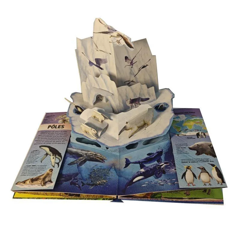 На заказ 3d pop up книга Кукольный дом для детей