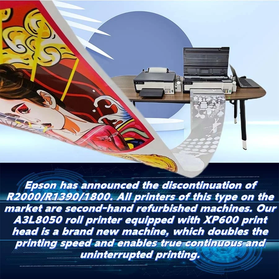 A3 size T Shirt Tshirt L18058 Dtf Printer Printing Machine XP600 Printer Dtf Machine For T-shirt Small Business Ideas