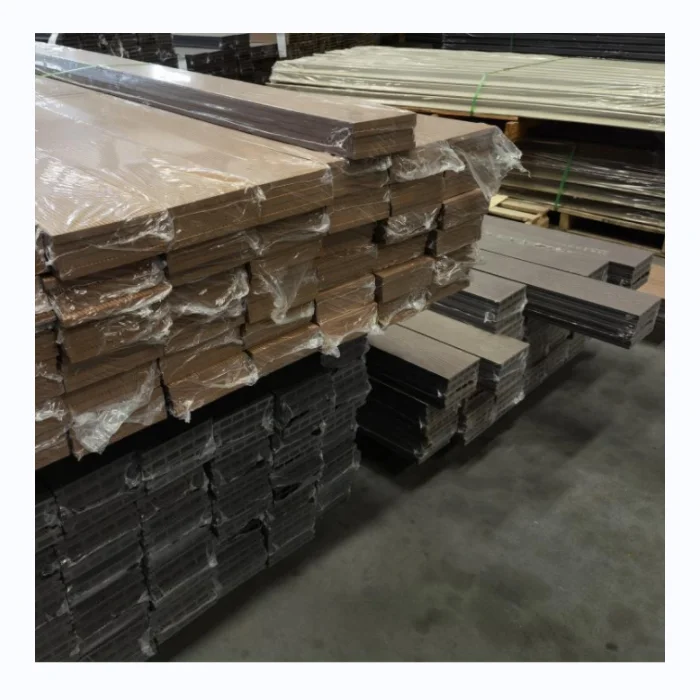 Kejie производитель изготовленный на заказ наружный терминал из термодревесины и ДПК с глубоким тиснением