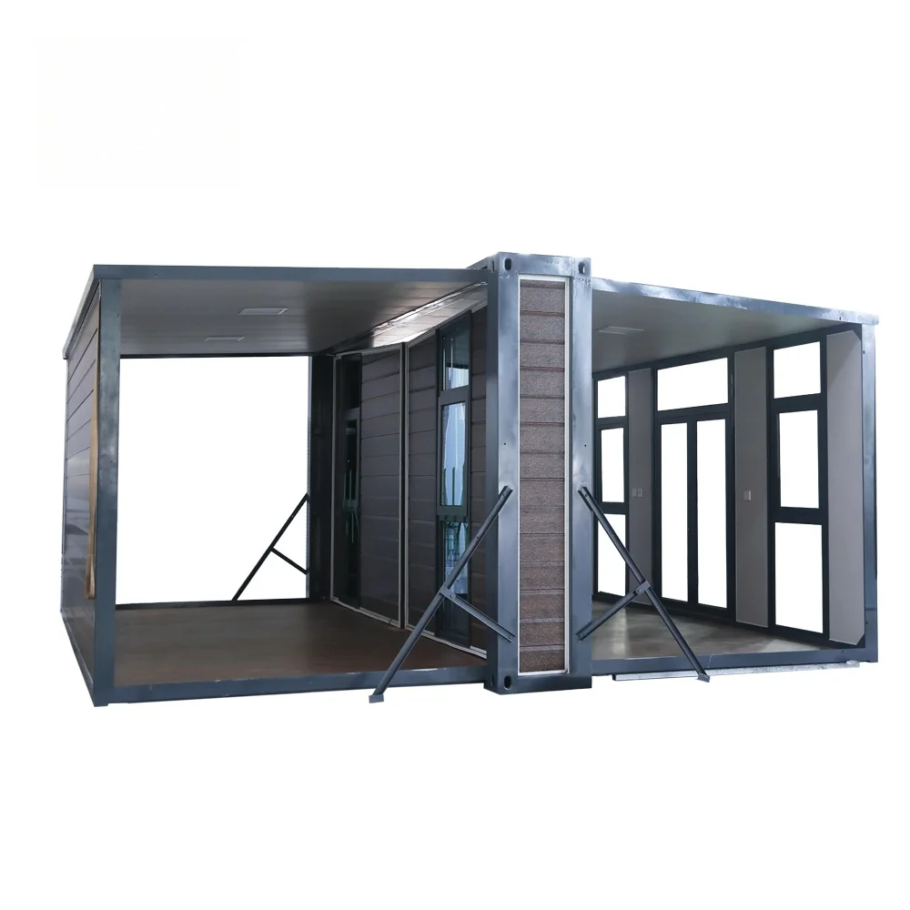 2024 Design Room Foldout 20ft Prefab Container Houses Mobile Fold out China Folding Container House Prefabricated homes for sale
