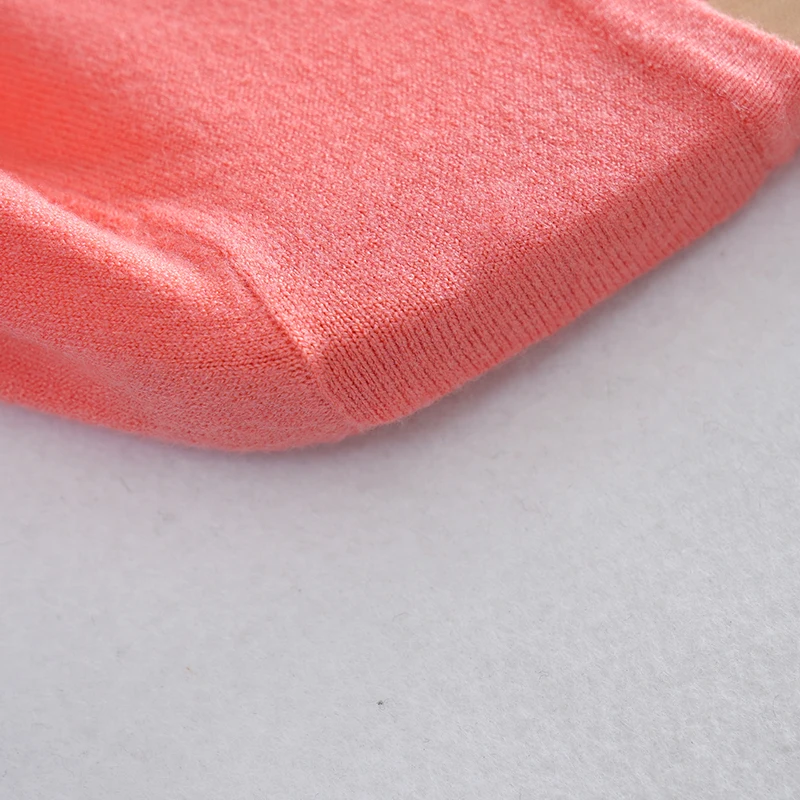 Fashion Knitted Top Short Flower Sleeve Plus Size Turtleneck  Pullover Knitted Sweater Manufacturers For Customs Clothes