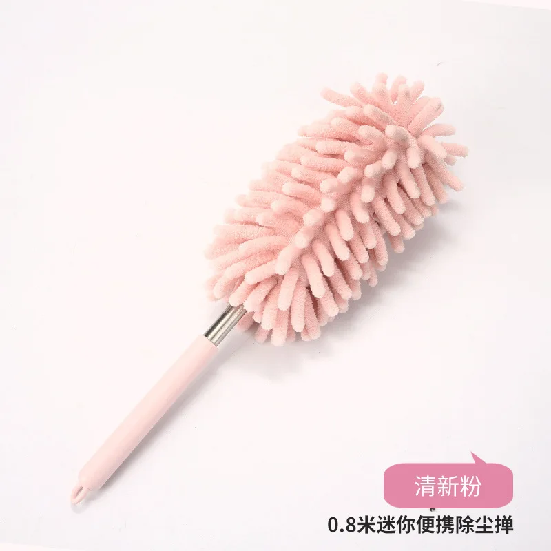 Telescopic Duster Brush Soft Microfiber Dust Cleaner Static Anti Dusting Brush Home Air-condition Car Furniture Cleaning Brush