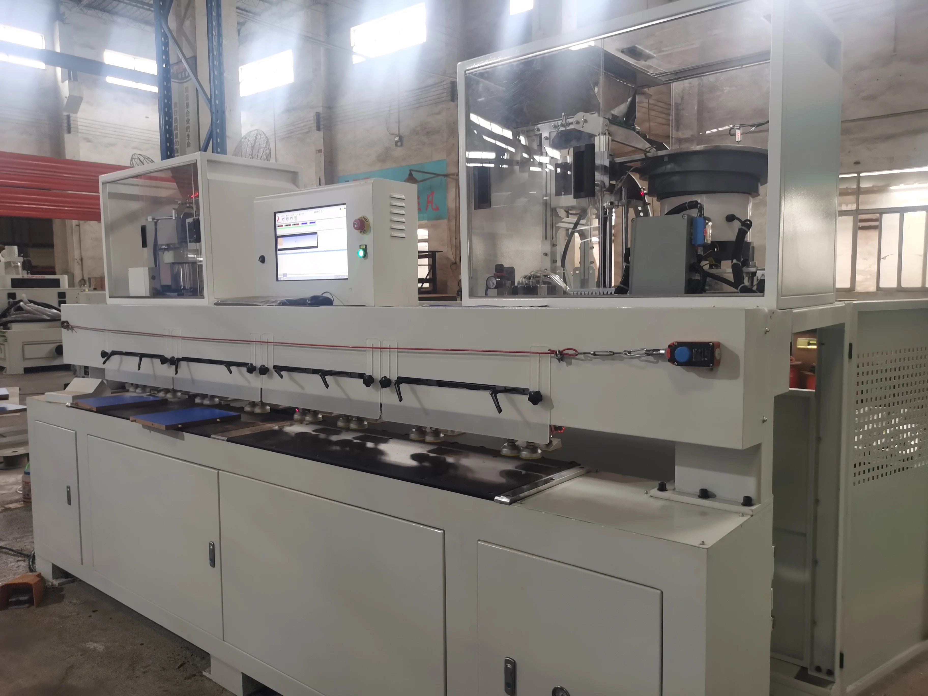 Woodwonewng Drilling Machine Bore and Dowel Machine Insert Dowel CNC 1 Spindle Drilling Holes Alternator Customized Cabinet 1650