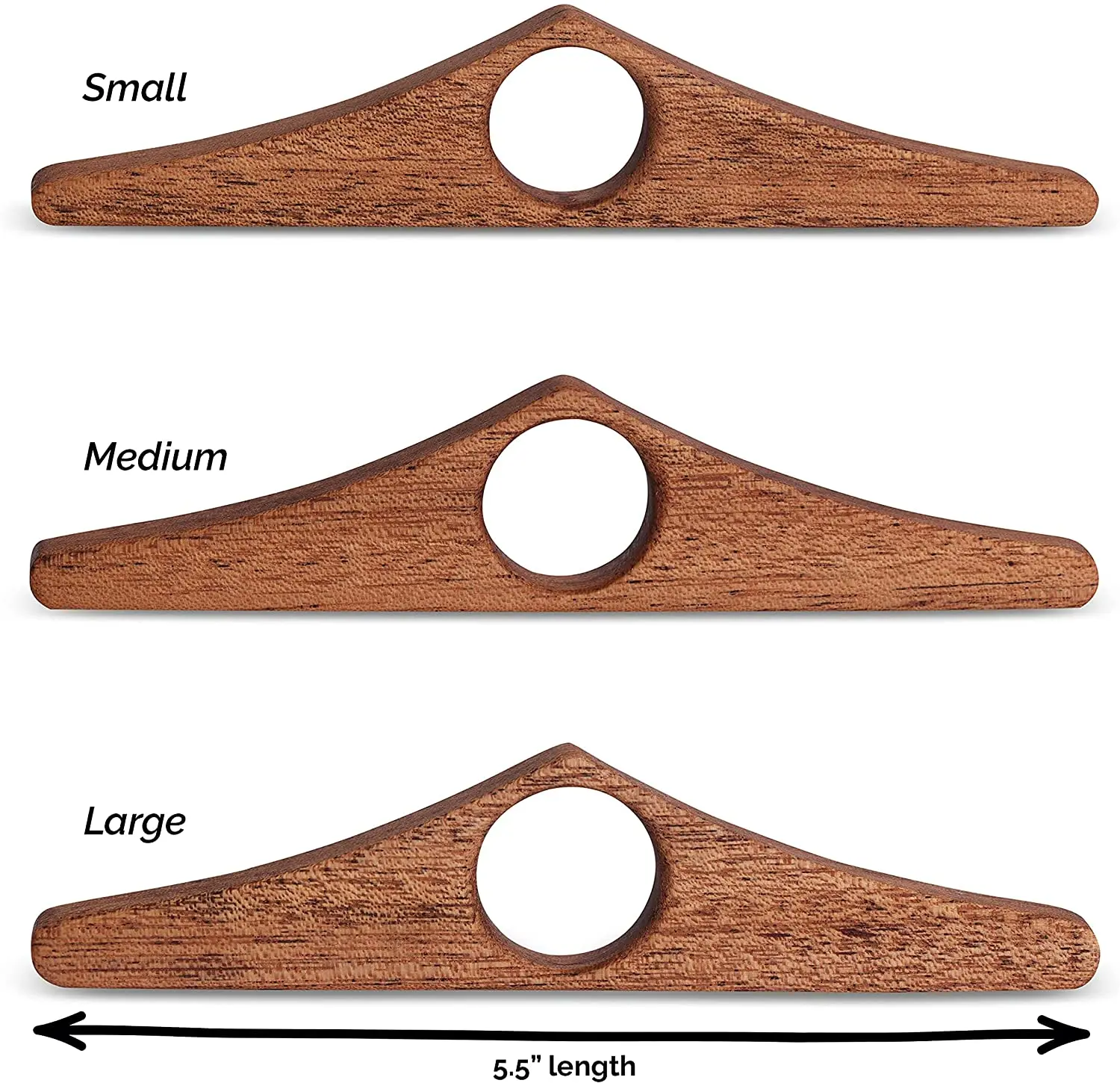 Handmade African Mahogany Novel Wooden Reading Accessory and Gift for Readers Wooden Book Page Holder