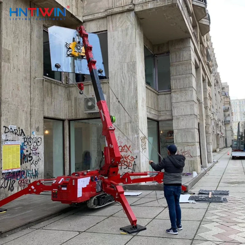 Китай завод HNTIWIN недорогой 2-тонный 3-тонный 5-тонный 8-тонный гусеничный подъемник кран для продажи