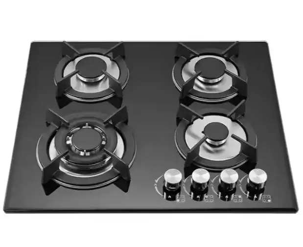3.0 + 1.75 + 1.75 + 1.0KW Table 4 Burner Energy-Saving Gas Stove,  Tempered Glass Gas Cooker