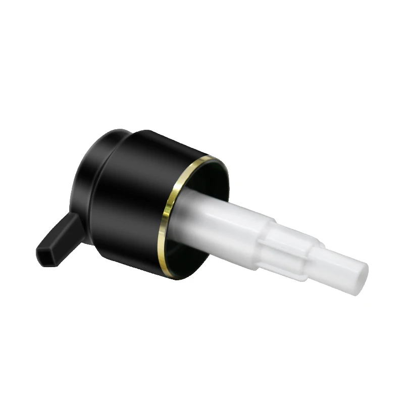 Cosmetic lotion sprayer bottle pump shampoo soap pump PP packing  glass bottle pump 24/410 28/410