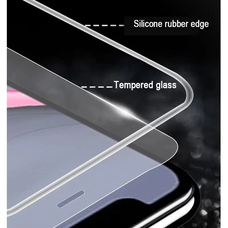 Светящаяся Защита экрана для IPhone 13 12 11 Pro Max XR X XS светящееся закаленное стекло 13ProMAX 7 8