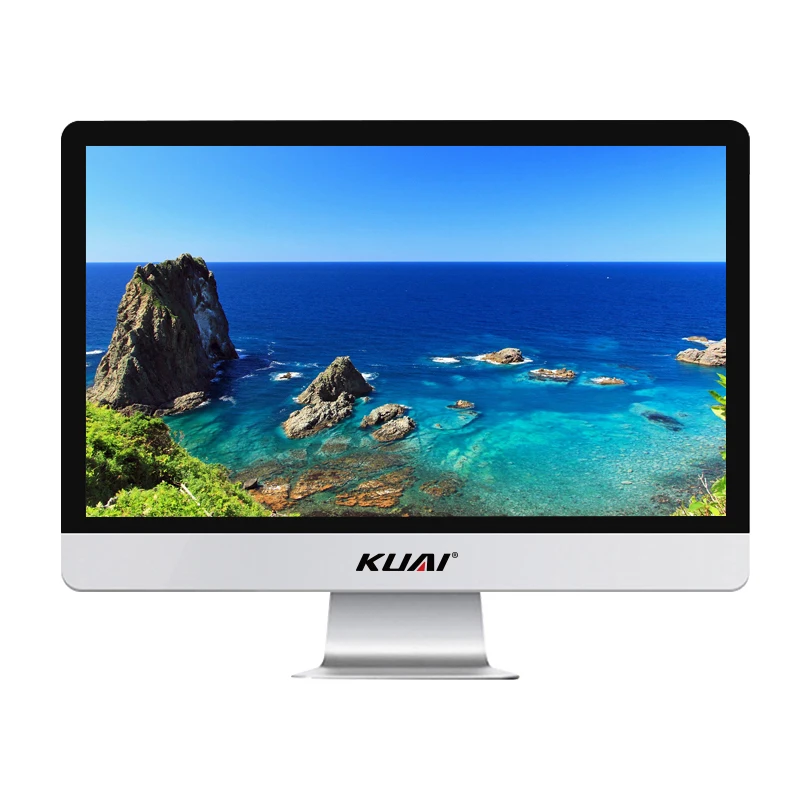 27 inch Core i3 i5 i7 Silver AIO Monoblock For Business Desktop All in One Computer