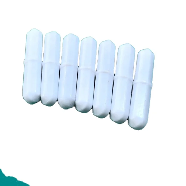 
Lab strong field white PFTE coating magnetic stir stirrer bar magnets 