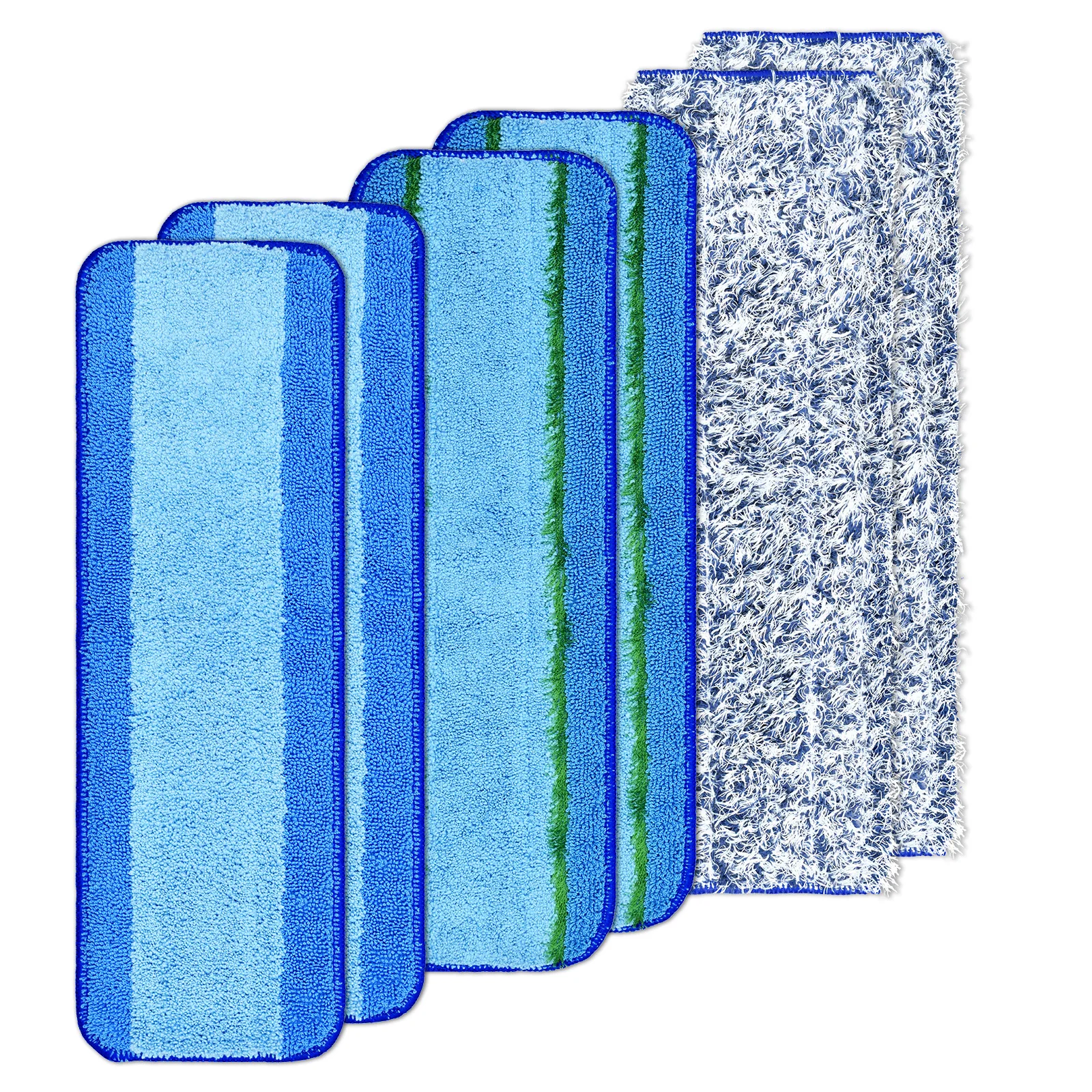 USA Hot Selling Hardwood Floor Cleaner Reusable Microfiber Cleaning  Mop Pads for 18 Inch Bona Mop