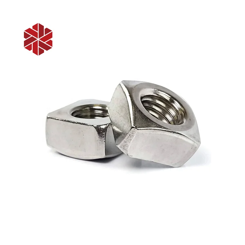 Zinc Plated Carbon Steel Nuts Square M4 M5 M6 M8 Stainless Steel Flat Rectangle Nut