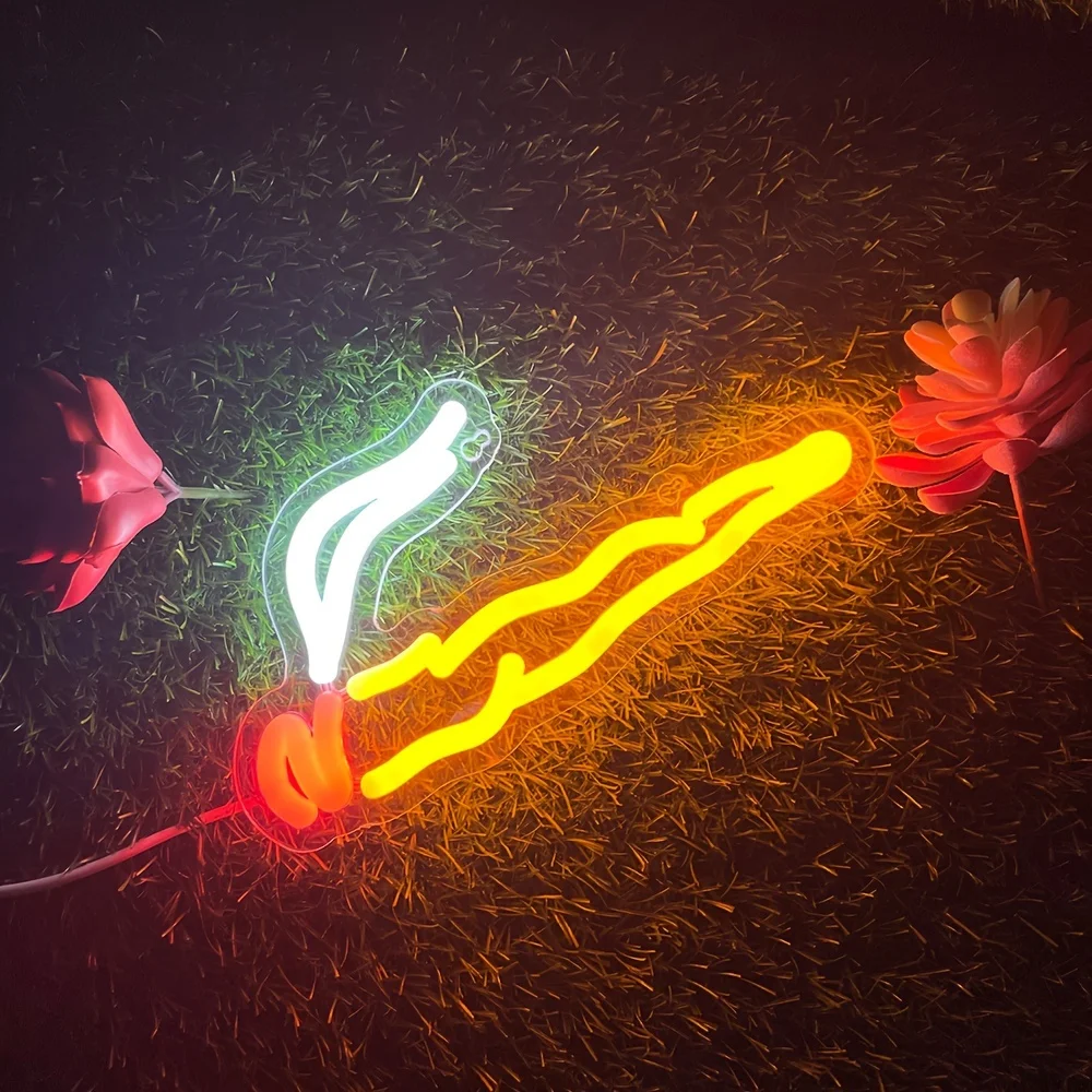 Неоновая вывеска с питанием от USB