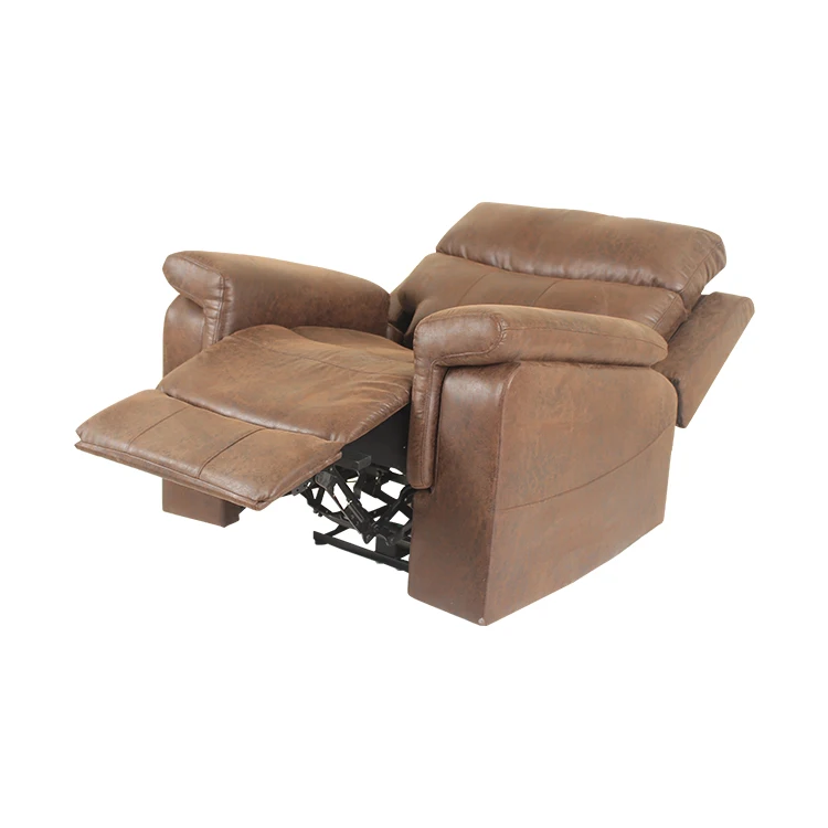 luxury modern custom electric power functional reclinable single sofa chair white leather recliner for sale