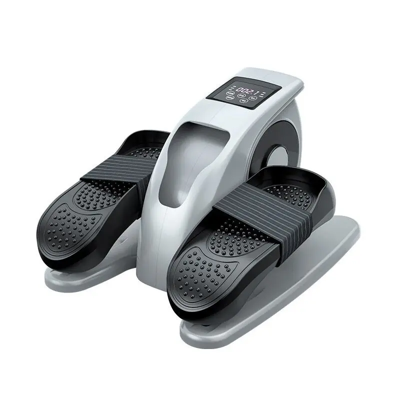 Seated Pedal Exerciser with Silent Magnetic Resistance 2-in-1 Elliptical Trainer with Big Display and Oversized Pedals