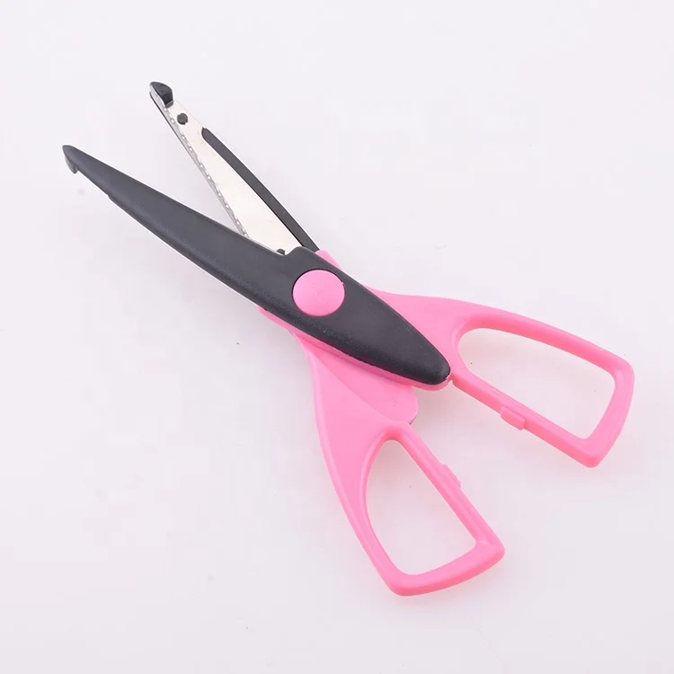 High Quality Kid Safety Blunt Tip DIY Craft Decorative Scissors Student Use Paper Scissors