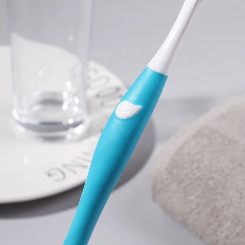 2020 Popular With Tongue Cleaner Soft Silicone Nano Toothbrush With Changeable Head
