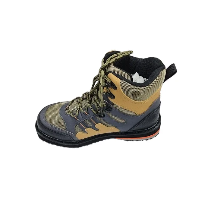 2024 Hot sale Fly Fishing  Wading Boots with  Rubber sole Waders Shoes Lightweight for Fly Fishing Hunting Sporting