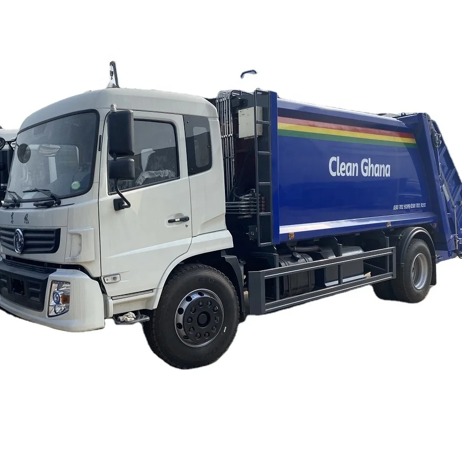 Высококачественный Лидер продаж Dongfeng 4x2 б/у мусоровоз 8 м3 для