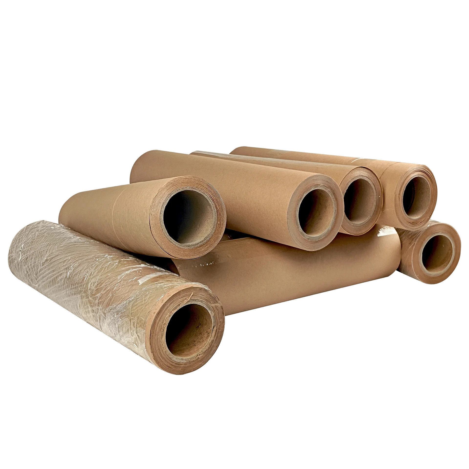 Биоразлагаемая самоклеящаяся оберточная бумага перерабатываемая крафт-упаковочная в рулоне