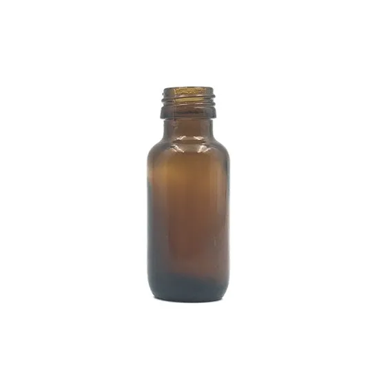 
15ml 30ml 60ml 120ml 250ml amber glass bottle for boston round glass bottle 