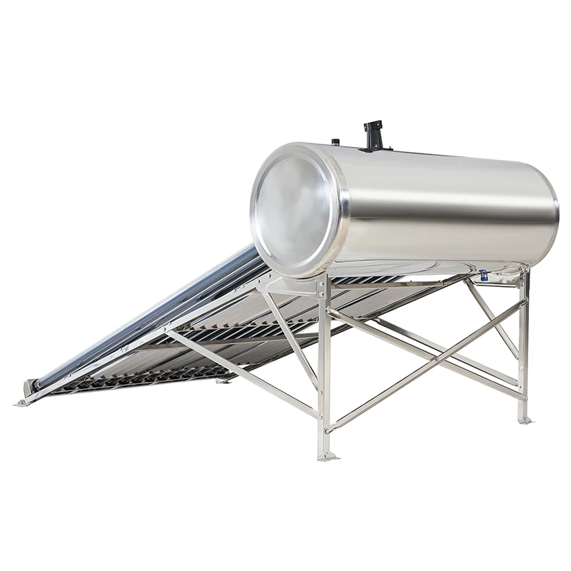 LINYAN China Non- pressure Vacuum Tube Solar Hot Water Heater  Stainless Steel Solar Bolier Calentadores de Agua Solares