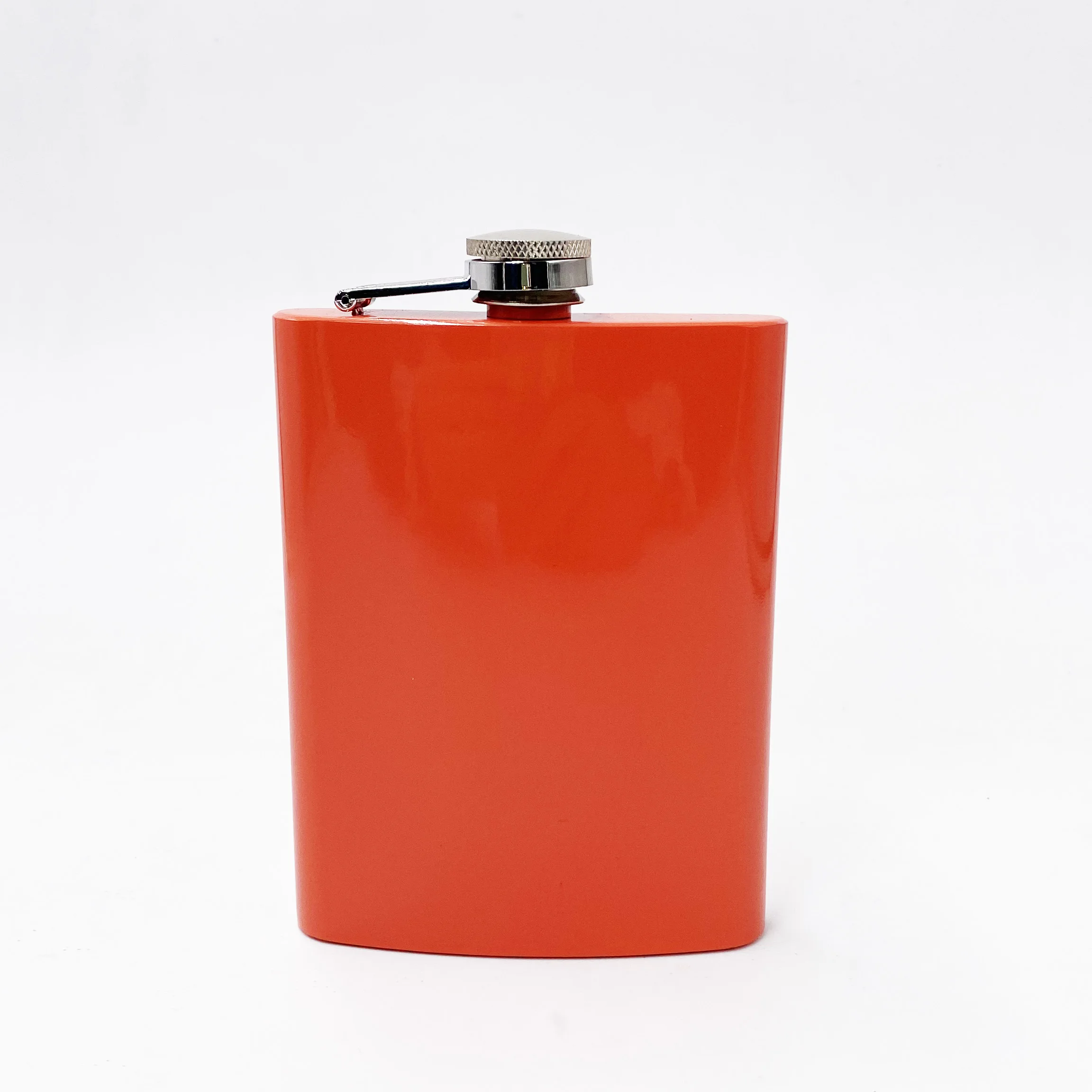 
8oz colored stainless steel hip flask for promotion gift 