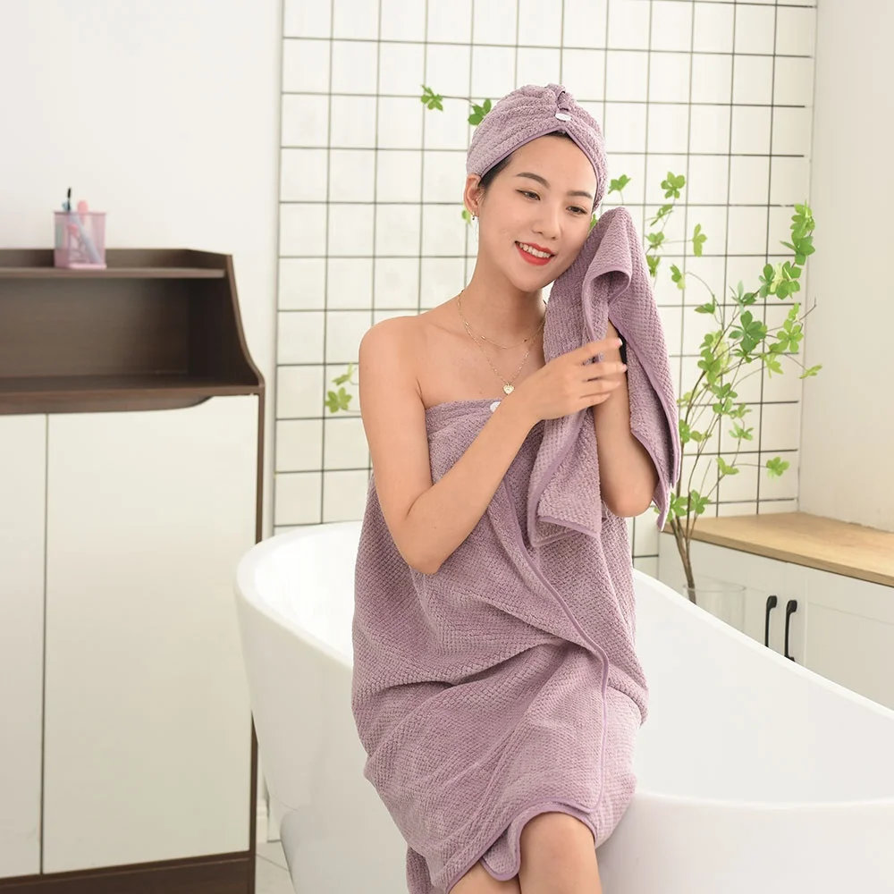 High Quality Magic Super Absorbent Coral Fleece Hair Towel