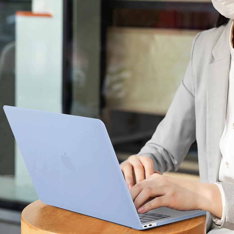 2020 Hot sale Factory Price Matt PC Frosted Notebook case, Laptop Case Custom Logo for Mac book air 15.4  inch