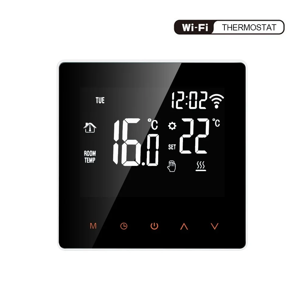  Умный термостат Tuya с Wi-Fi электрический нагреватель пола для воды/газового бойлера пульт дистанционного управления температурой Google Home