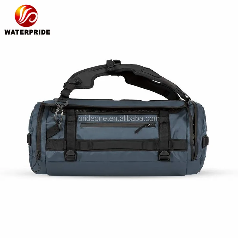 Customize gym duffel new design tote water resistant outdoor sport mens travel duffle backpack bag