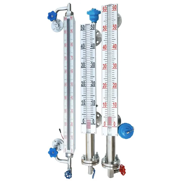 Magnetic Water Liquid Level Gauge Magnetic Flap Level Gauge